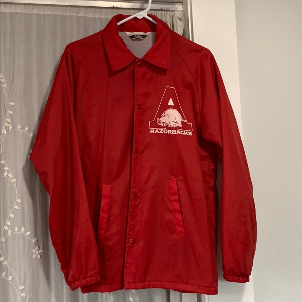 Vintage Arkansas Razorback jacket